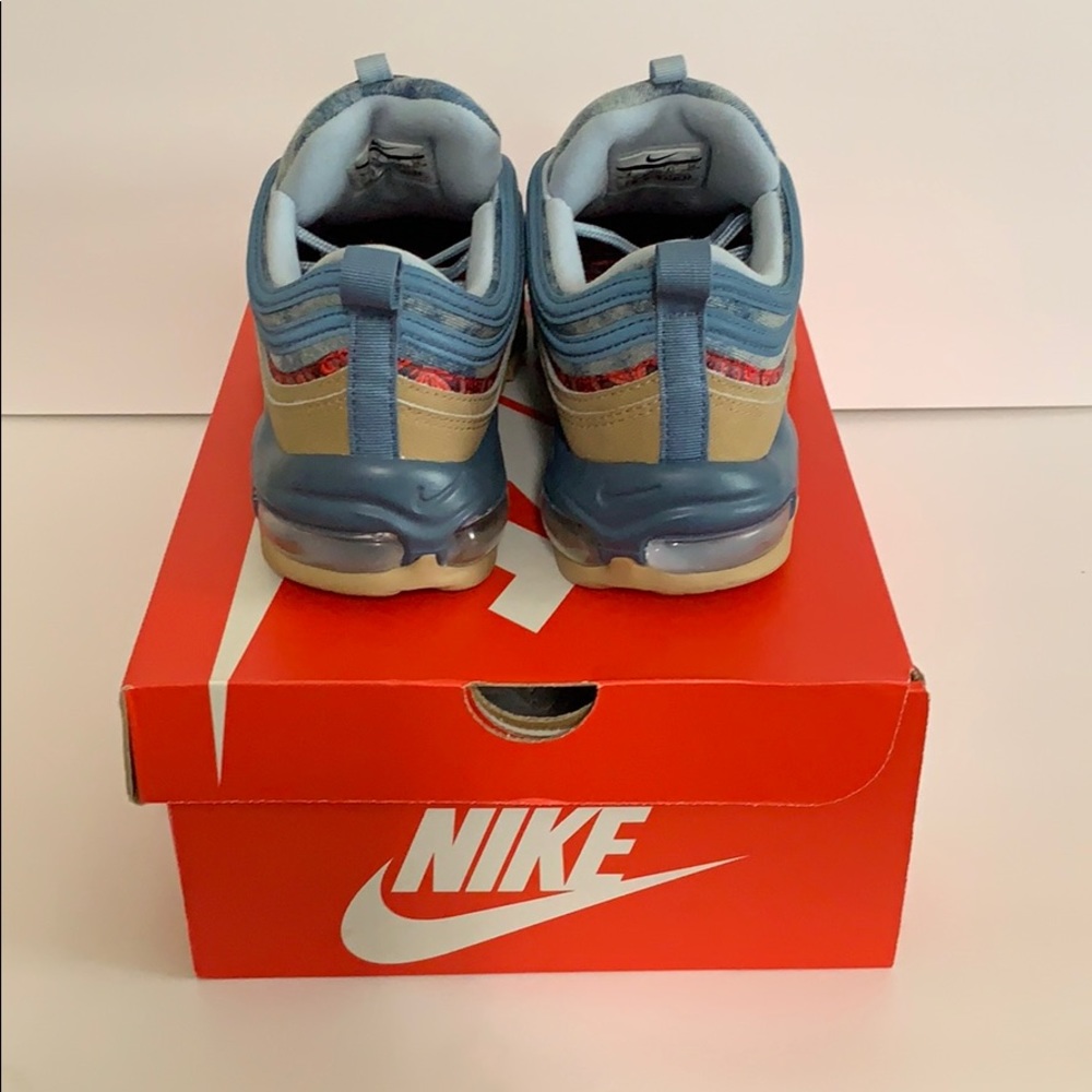 Nike Air Max 97 men size 8 denim sneakers shoes - Picture 4 of 8